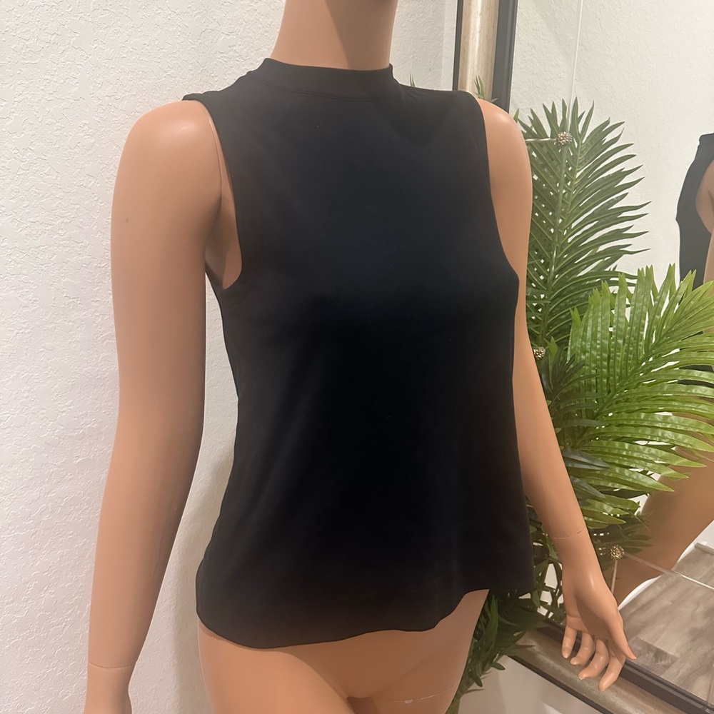 Rag & Bone Black Fitted Sleeveless Muscle Tee XS